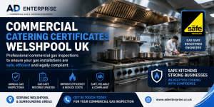 Commercial Catering Certificates Welshpool UK