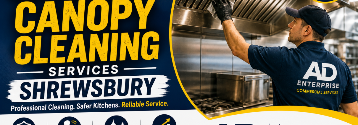 Commercial Canopy Cleaning Services Shrewsbury